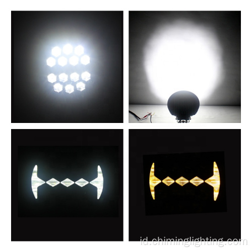 Lampu kerja lampu kerja LED dengan mata malaikat